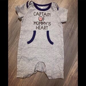 4/30$ Koala baby- one piece Captain of mommy heart ⚓️ newborn